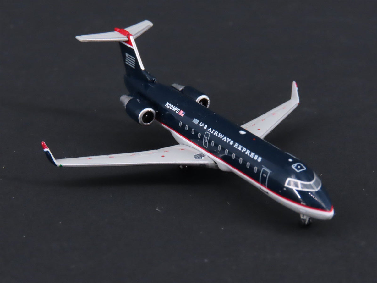 1:400 Scale Gemini Jets GJUSA334 Die-Cast US Airways Canadair CRJ-200 Airliner