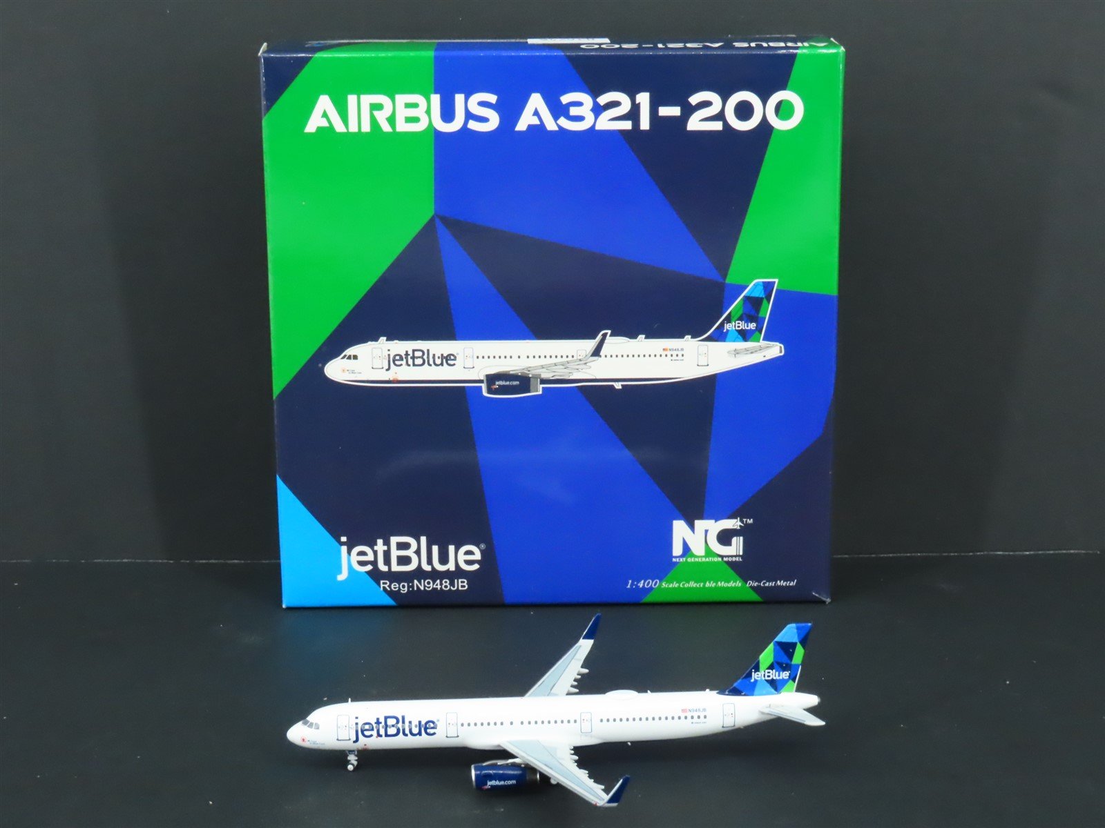 1:400 Next Generation 13013 Die-Cast JetBlue Airlines Airbus A321-200 Airliner