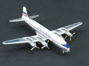 1:400 Aero Classics Die-Cast Continental Airlines Douglas DC-6B Airliner