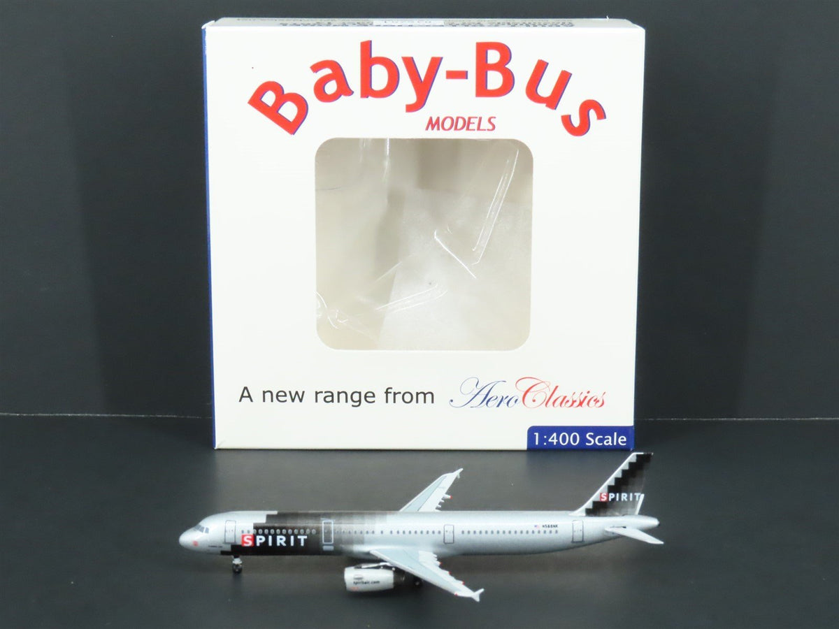 1:400 Scale Aero Classics Baby-Bus Die-Cast Spirit Airlines Airbus A321-231