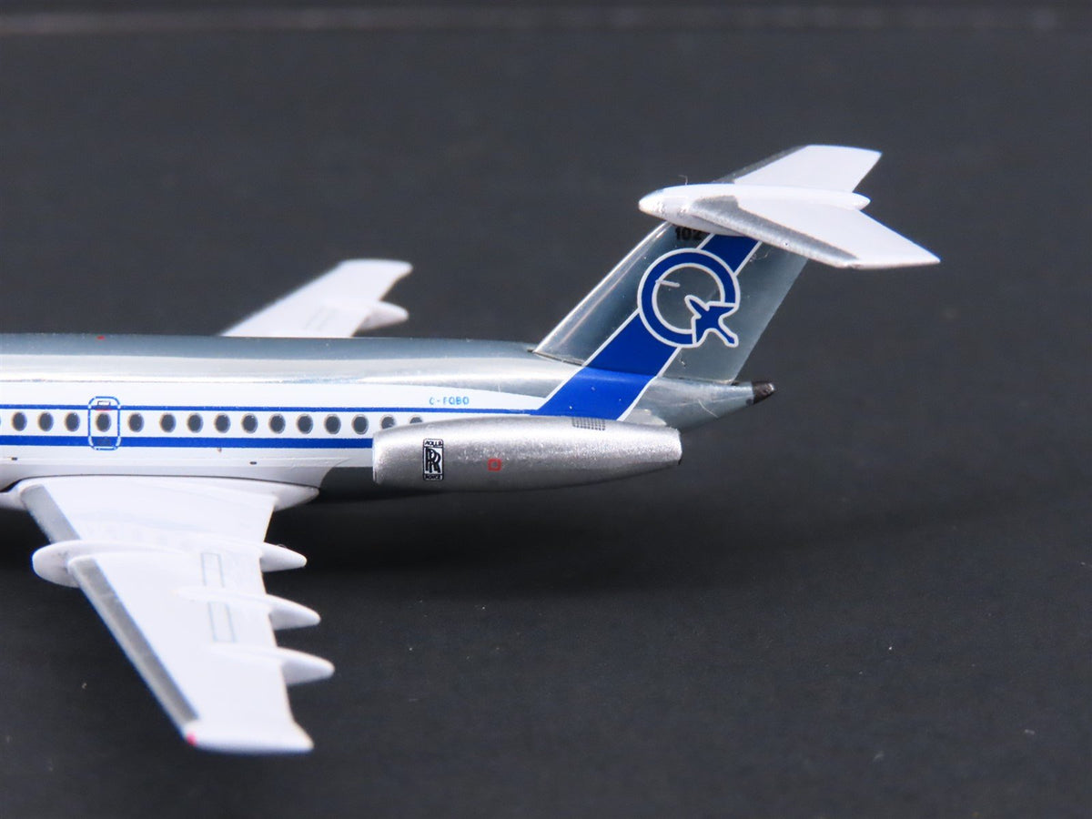 1:400 Aero Classics Die-Cast Quebecair British Aircraft Co BAC-111-300 Airliner