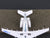 1:400 Aero Classics Die-Cast Quebecair British Aircraft Co BAC-111-300 Airliner