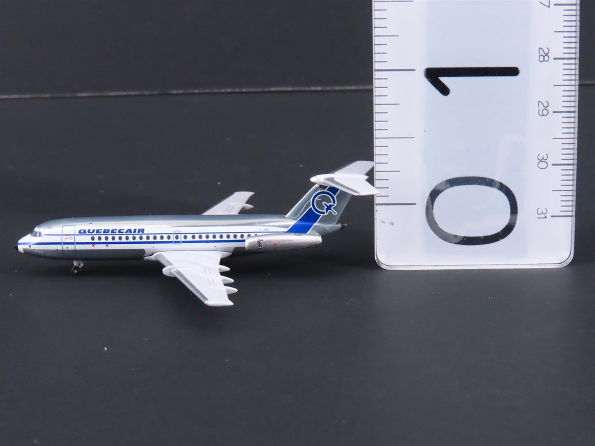 1:400 Aero Classics Die-Cast Quebecair British Aircraft Co BAC-111-300 Airliner