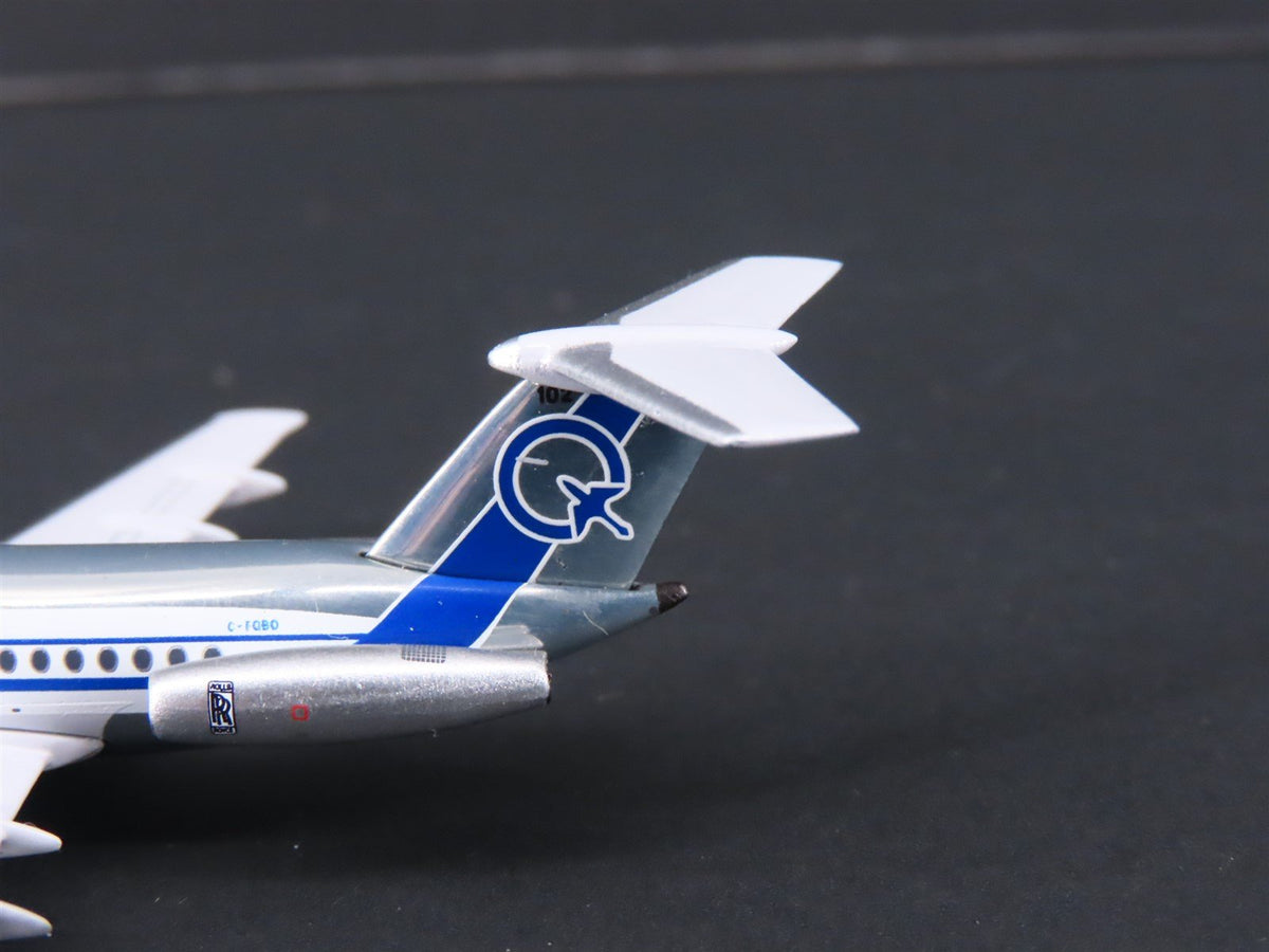 1:400 Aero Classics Die-Cast Quebecair British Aircraft Co BAC-111-300 Airliner