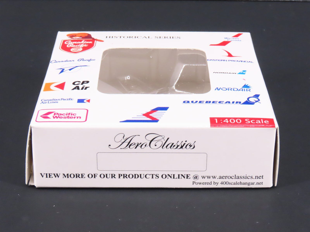 1:400 Aero Classics Die-Cast Quebecair British Aircraft Co BAC-111-300 Airliner
