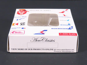 1:400 Aero Classics Die-Cast Quebecair British Aircraft Co BAC-111-300 Airliner