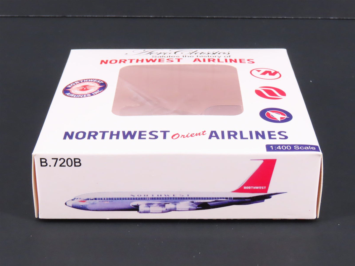 1:400 Scale Aero Classics Die-Cast Northwest Airlines Boeing B-720-051B Airliner
