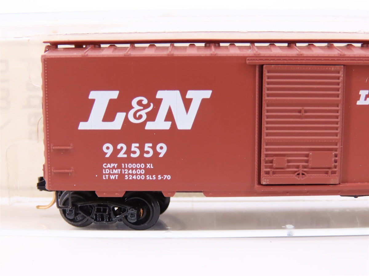 N Scale Brooklyn Loco Works/Kadee L&amp;N Louisville &amp; Nashville 40&#39; Boxcar #92559