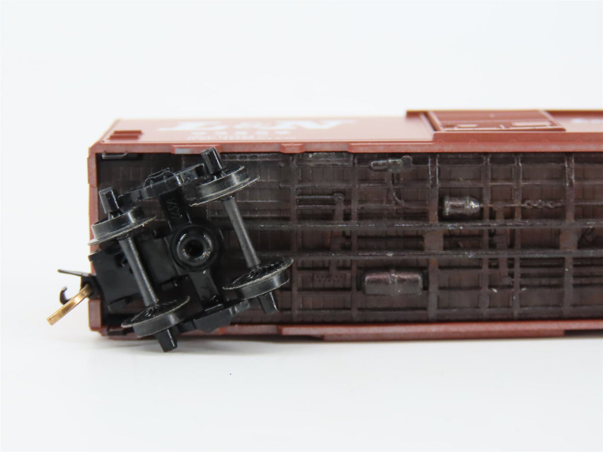 N Scale Brooklyn Loco Works/Kadee L&amp;N Louisville &amp; Nashville 40&#39; Boxcar #92559