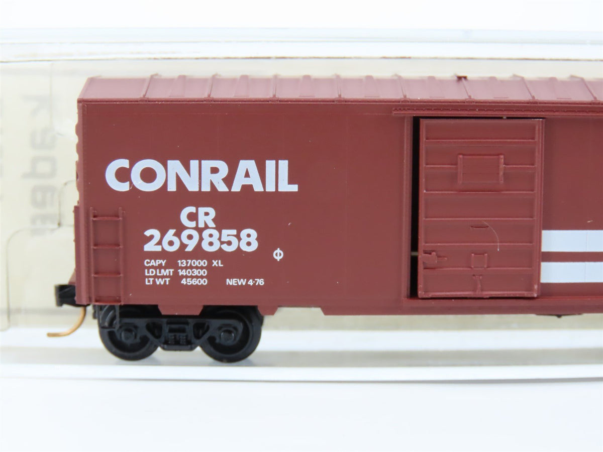 N Scale Brooklyn Loco Works/Kadee CR Conrail 40&#39; Modern Boxcar #269858