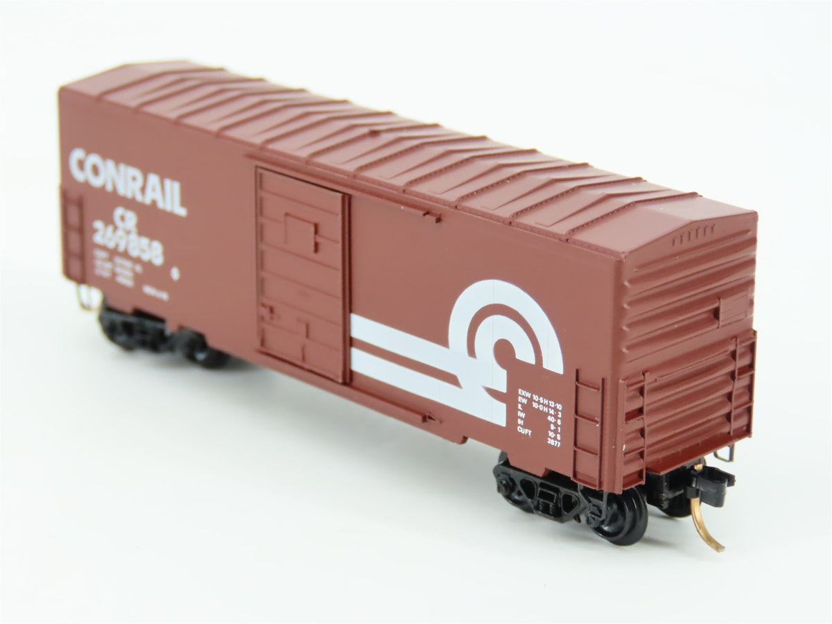 N Scale Brooklyn Loco Works/Kadee CR Conrail 40&#39; Modern Boxcar #269858