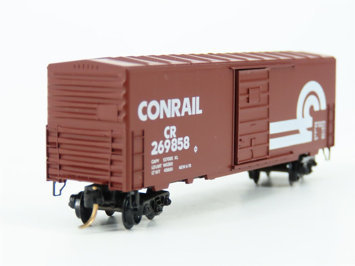 N Scale Brooklyn Loco Works/Kadee CR Conrail 40&#39; Modern Boxcar #269858