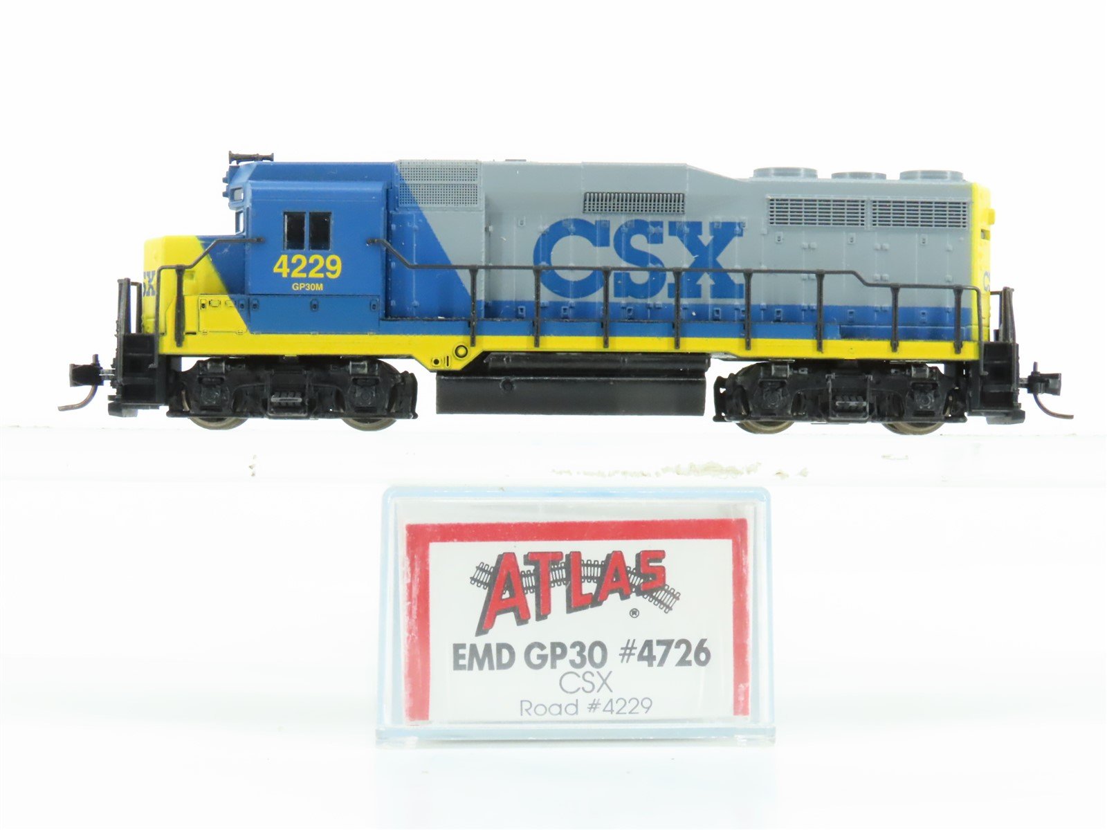 N Scale Atlas/KATO 4726 CSX Transportation EMD GP30 Diesel Locomotive #4229