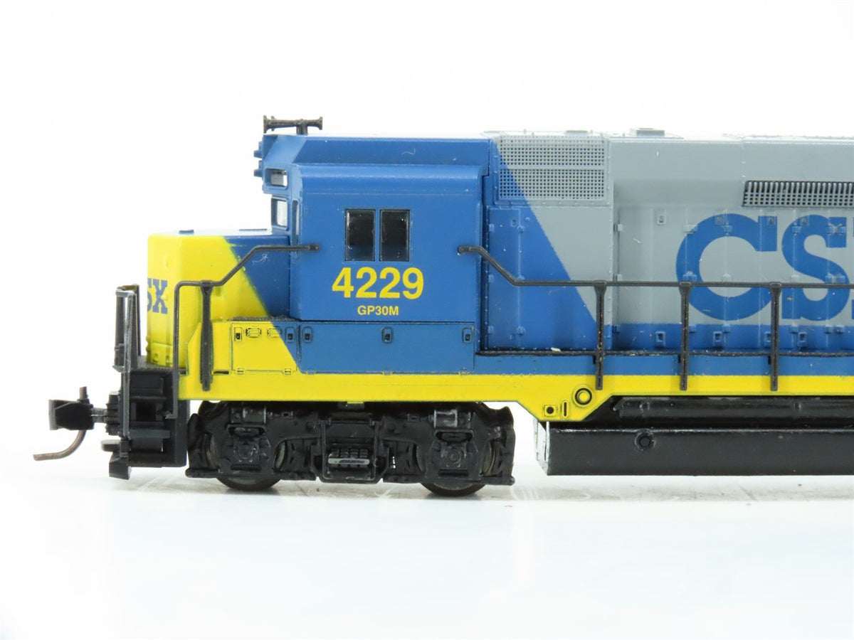 N Scale Atlas/KATO 4726 CSX Transportation EMD GP30 Diesel Locomotive #4229