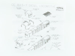 N Scale Atlas 49717 CSX Transportation B23-7 Diesel No# - DCC Ready