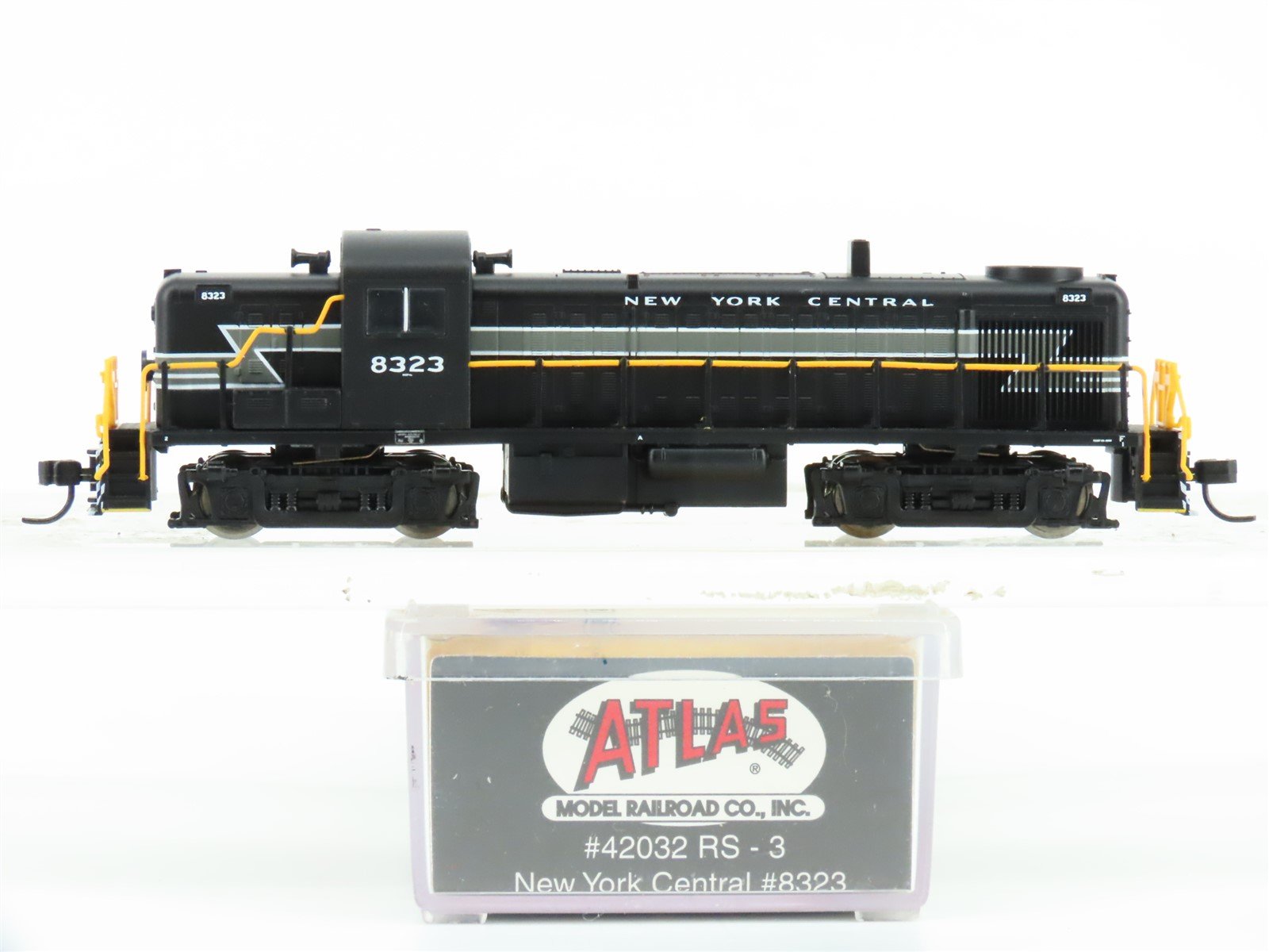 N Scale Atlas Classic 42032 NYC New York Central ALCO RS-3 Diesel #8323