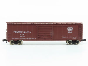 N Scale Con-Cor PRR Pennsylvania 50' Single Door Box Car #63720