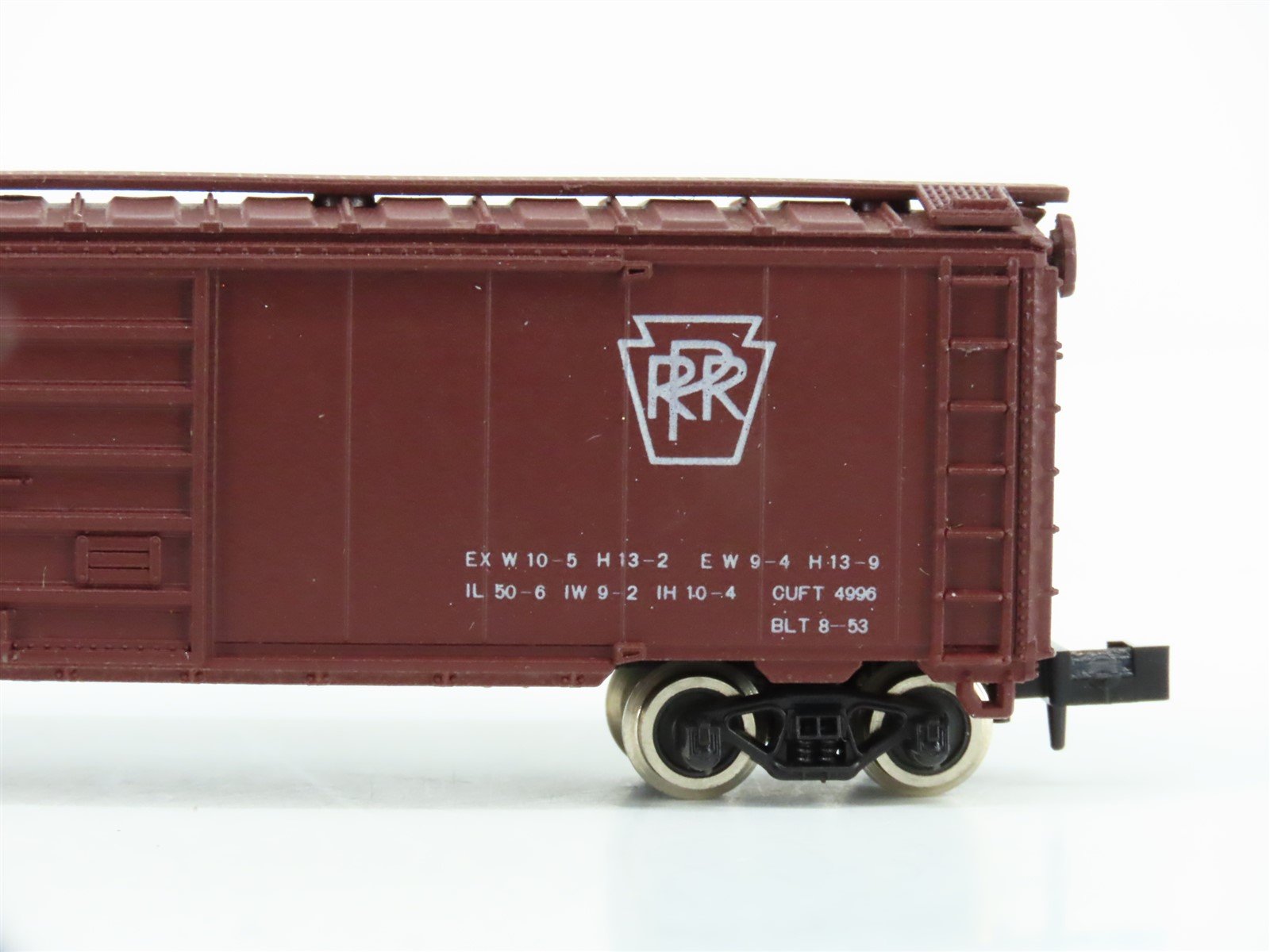 N Scale Con-Cor PRR Pennsylvania 50' Single Door Box Car #63720