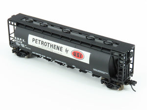 N Scale Bowser 37706 SHPX USI Petrothene 6-Bay Cylindrical Hopper #60416