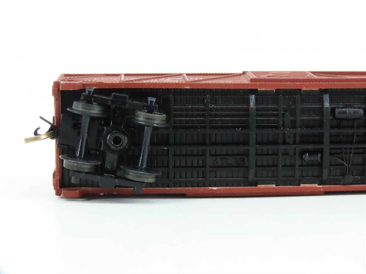 N Scale Atlas 2363 PRR Pennsylvania 40&#39; Outside-Braced Box Car #39857
