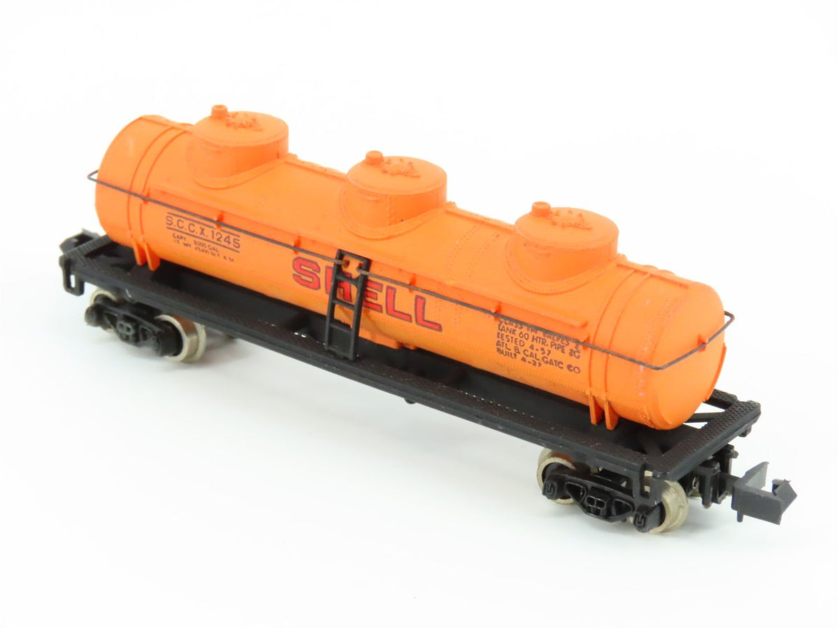 N Scale Bachmann SCCX Shell 3-Dome Tank Car #1245