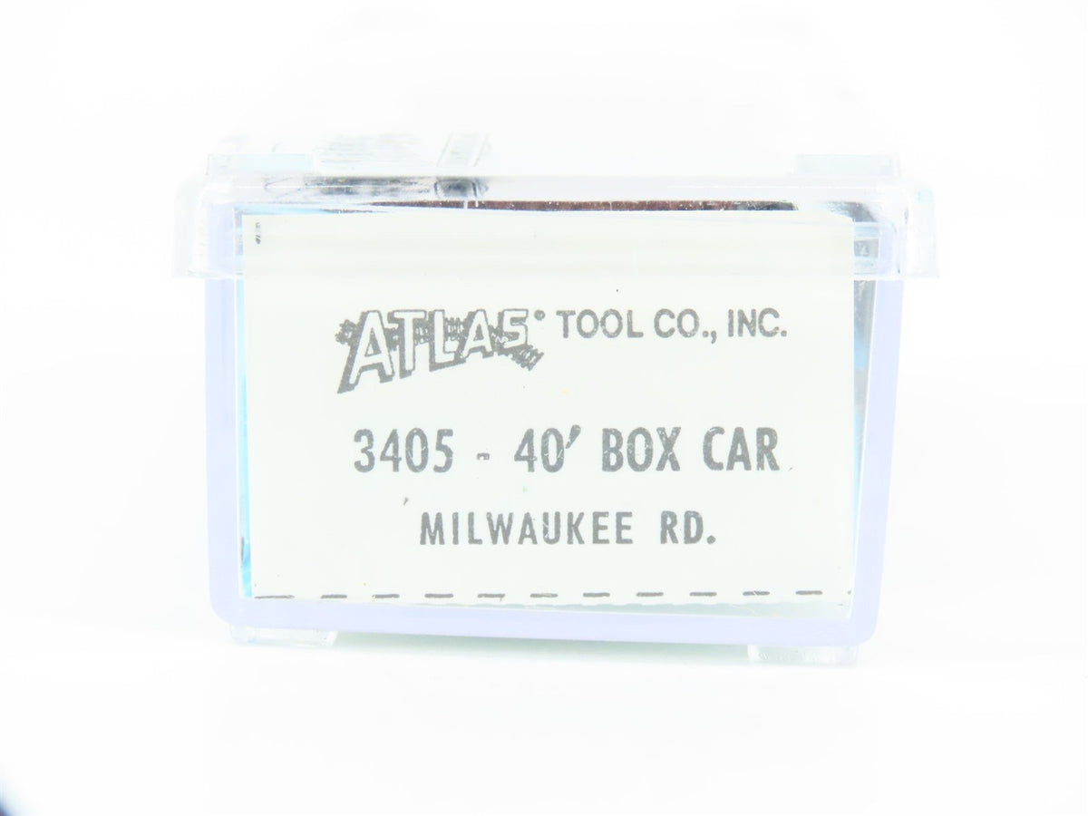 N Scale Atlas 3405 MILW Milwaukee Road 40&#39; Single Door Box Car #39405