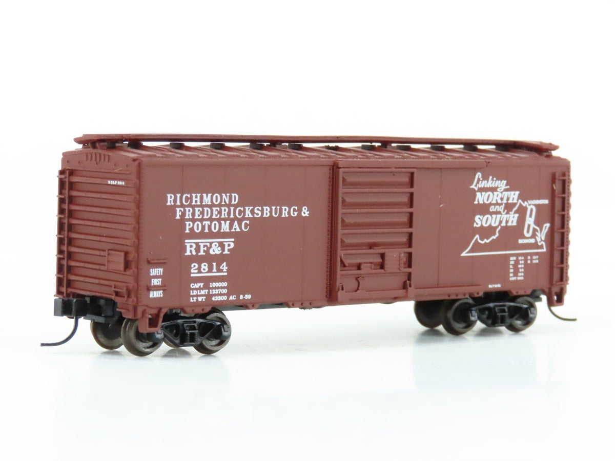 N Scale Atlas Trainman 34608 RF&amp;P 40&#39; PS-1 Single Door Box Car #2814