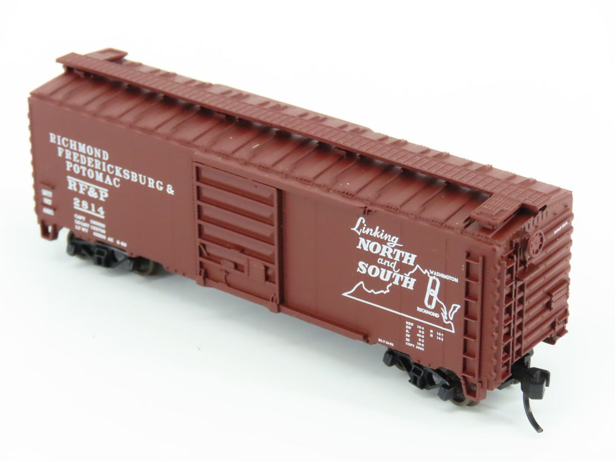 N Scale Atlas Trainman 34608 RF&amp;P 40&#39; PS-1 Single Door Box Car #2814