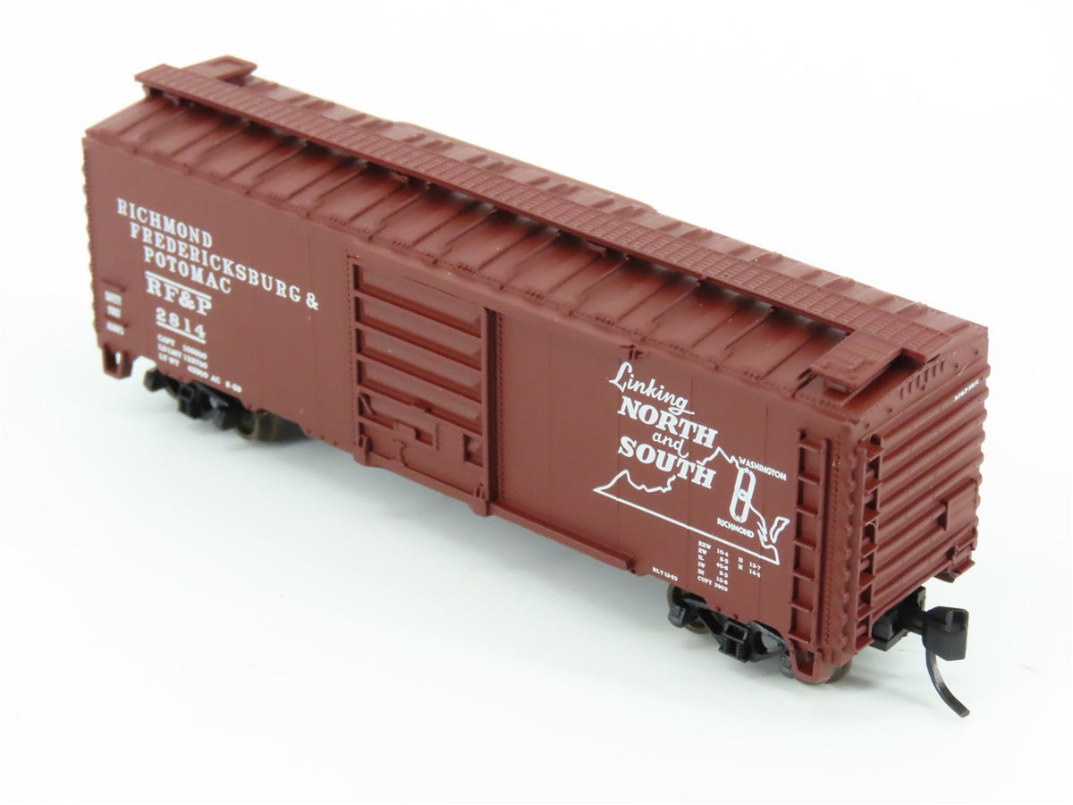 N Scale Atlas Trainman 34608 RF&amp;P 40&#39; PS-1 Single Door Box Car #2814