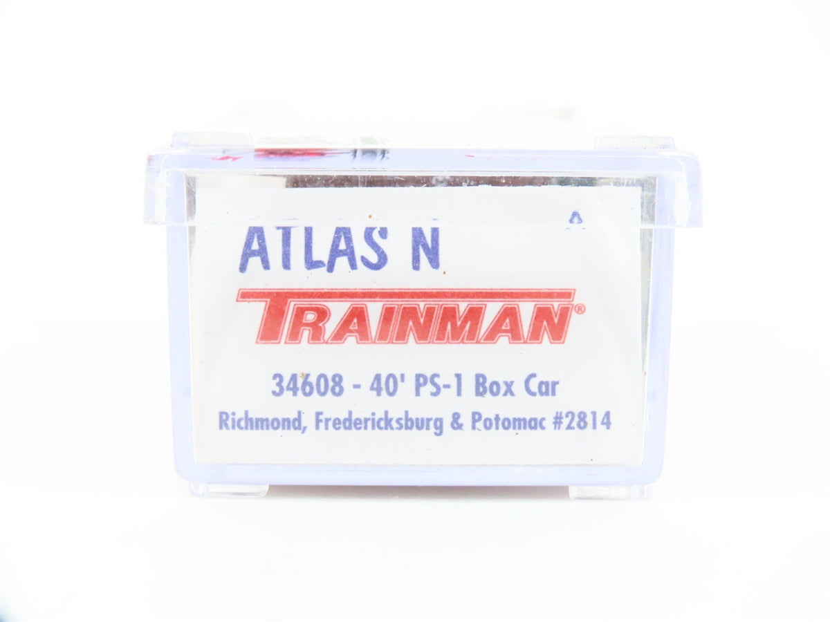 N Scale Atlas Trainman 34608 RF&amp;P 40&#39; PS-1 Single Door Box Car #2814