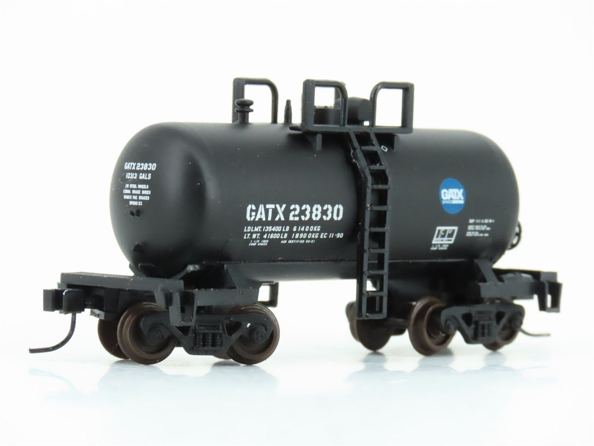 N Scale Atlas Trainman 31431 GATX &quot;Service Driven Logo&quot; Beer Can Tank Car #23830