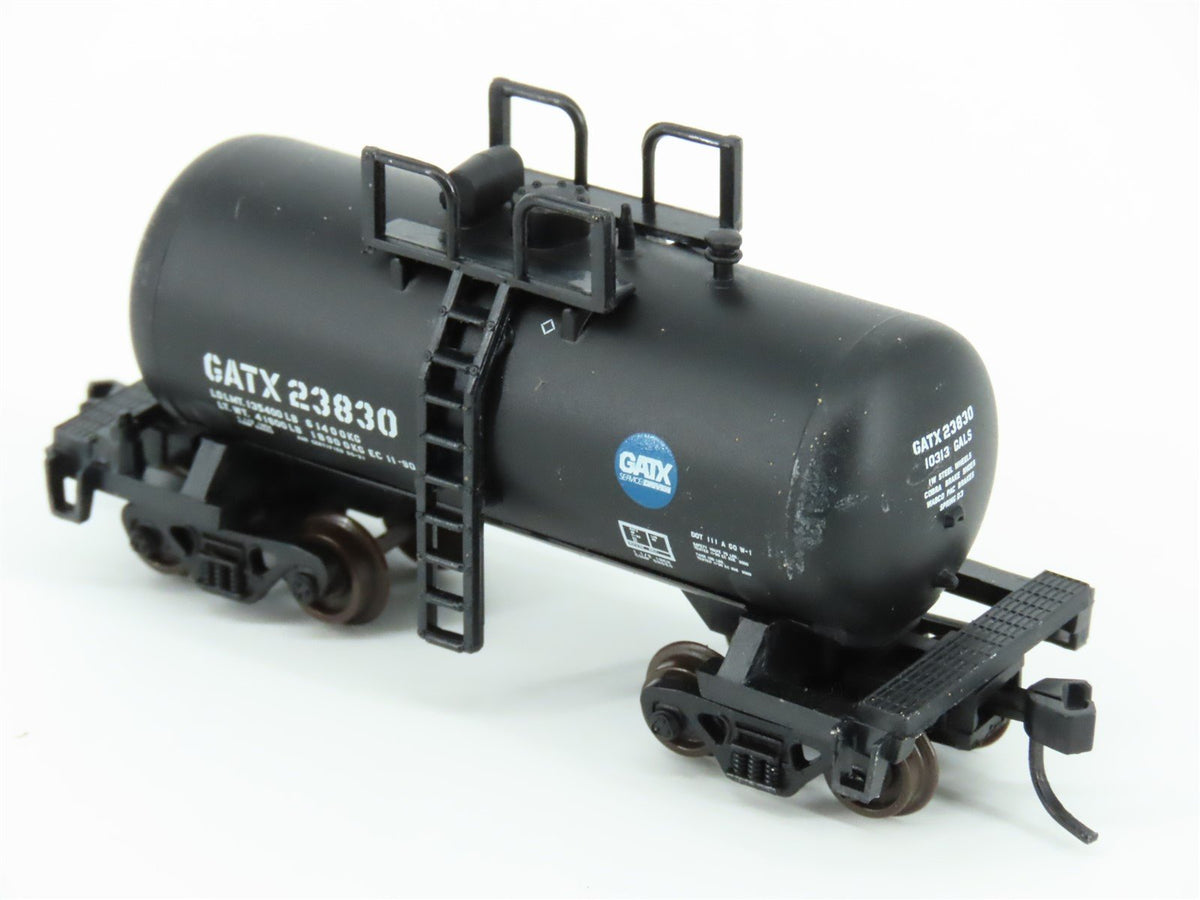 N Scale Atlas Trainman 31431 GATX &quot;Service Driven Logo&quot; Beer Can Tank Car #23830