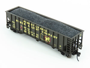 N Atlas Trainman 50000732 PPL Pennsylvania Power & Light 3-Bay Hopper w/ Load