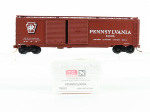 N Micro-Trains MTL 78010 PRR Pennsylvania 50' Double Door Auto Box Car #81906