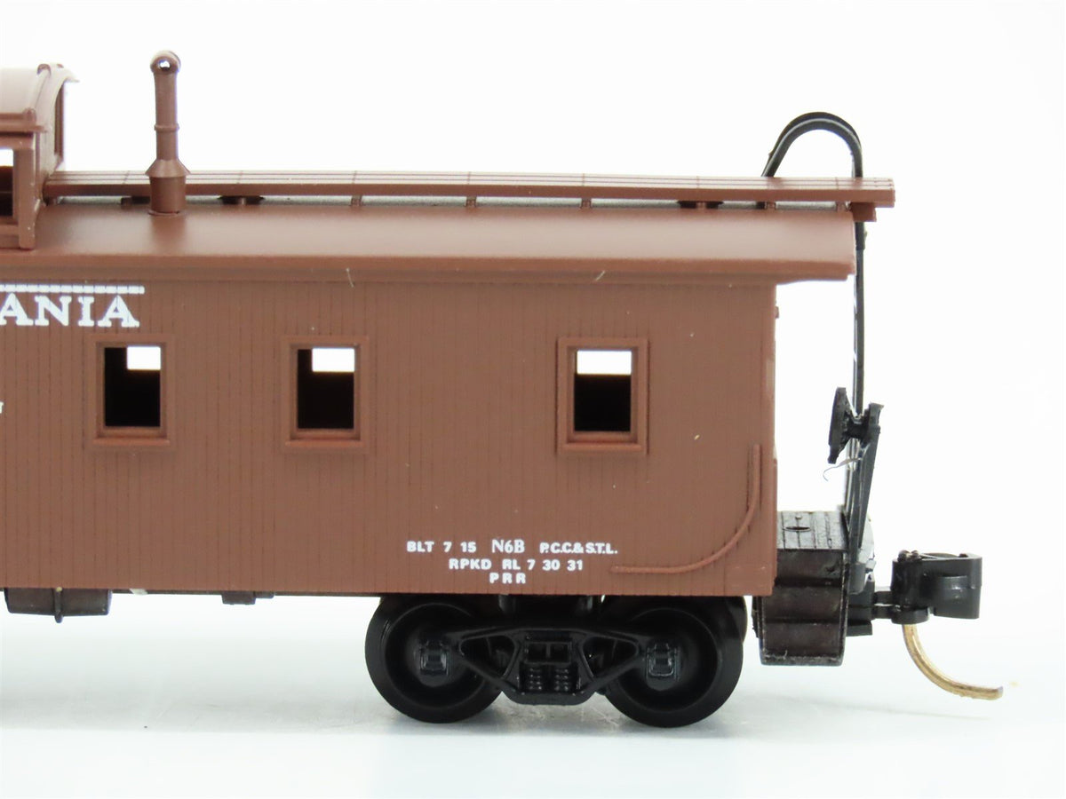 N Micro-Trains MTL 51160 PRR Pennsylvania 34&#39; Offset Cupola Wood Caboose #981618