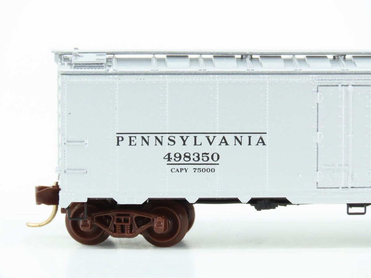 N Micro-Trains MTL 59040 PRR Pennsylvania 40&#39; Steel-Side Ice Reefer #498350