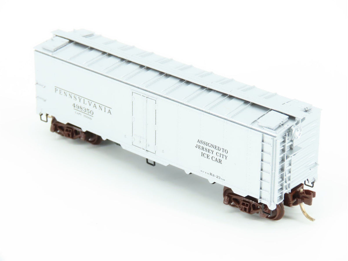 N Micro-Trains MTL 59040 PRR Pennsylvania 40&#39; Steel-Side Ice Reefer #498350