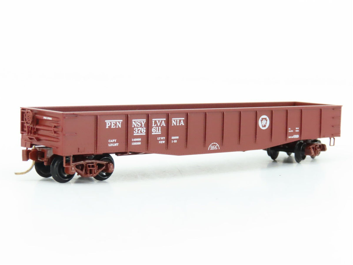 N Scale Micro-Trains MTL 105020 PRR Pennsylvania 50&#39; Fixed End Gondola #376611