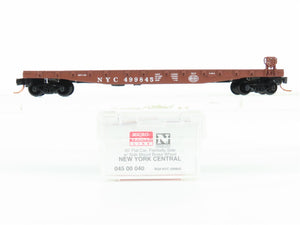 N Scale Micro-Trains MTL 04500040 NYC New York Central 50' Flat Car #499845