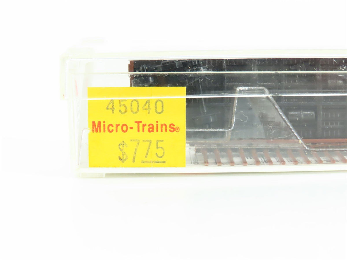 N Scale Micro-Trains MTL 45040 NYC New York Central 50&#39; Flat Car #499853