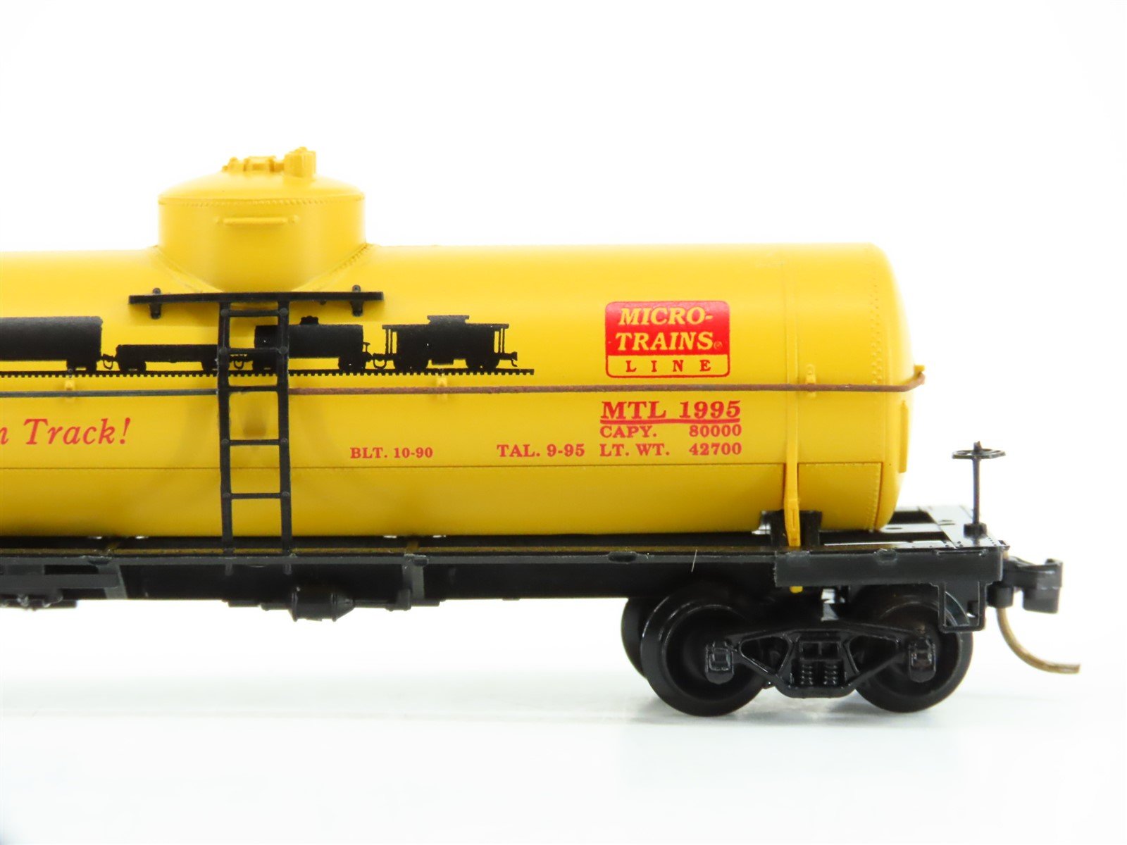 N Scale Micro-Trains MTL 65380 5th Anniversary Single Dome Tank Car #1995