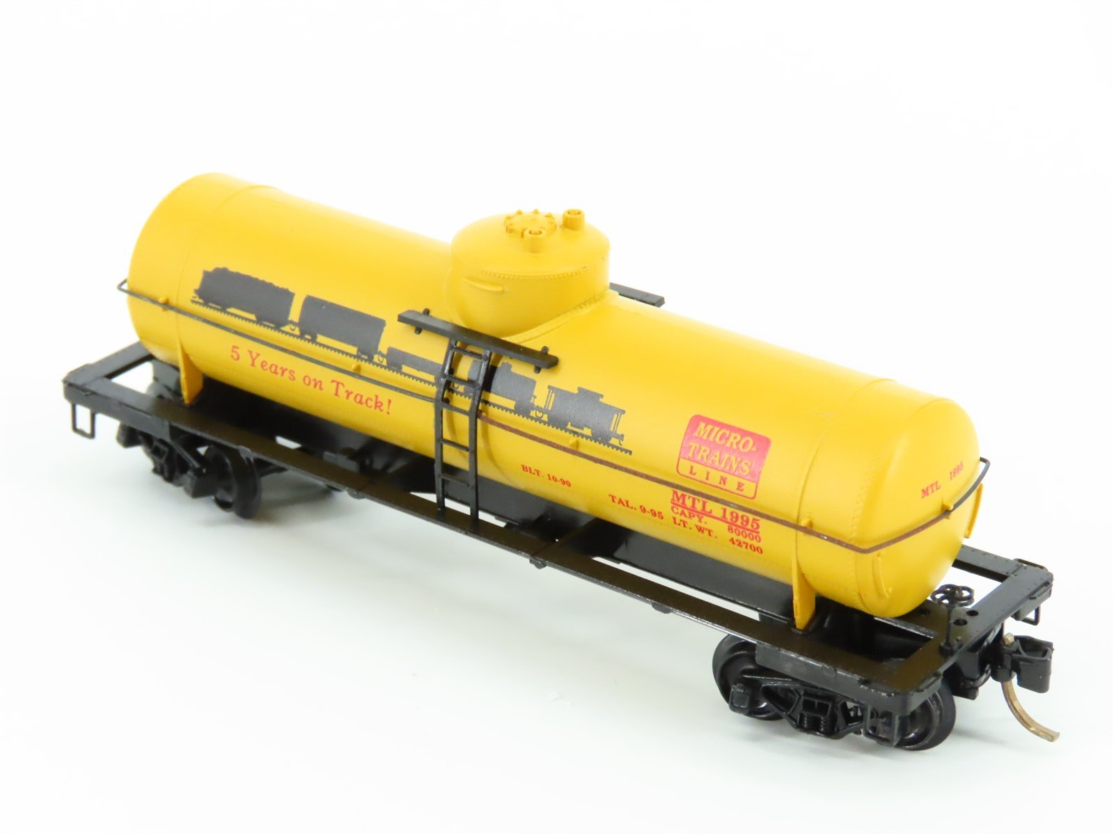 N Scale Micro-Trains MTL 65380 5th Anniversary Single Dome Tank Car #1995