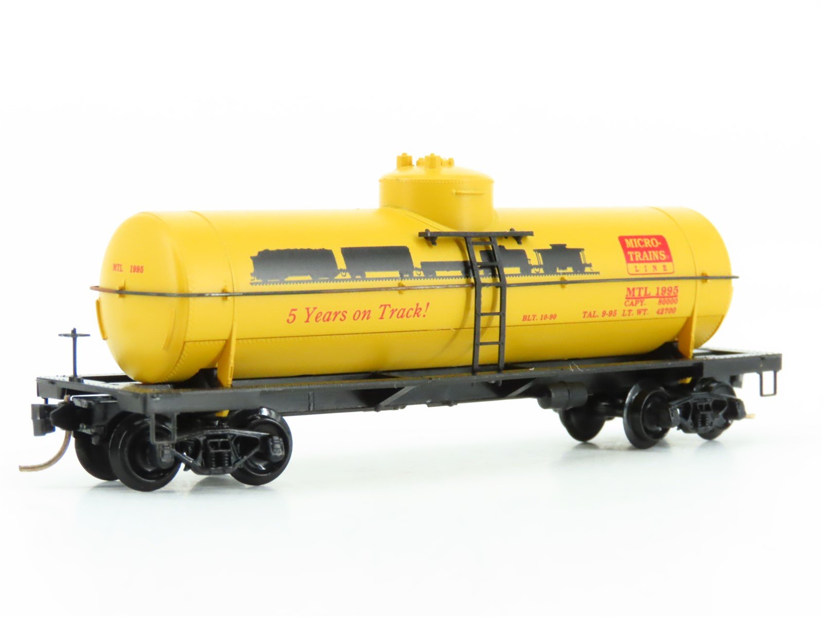 N Scale Micro-Trains MTL 65380 5th Anniversary Single Dome Tank Car #1995