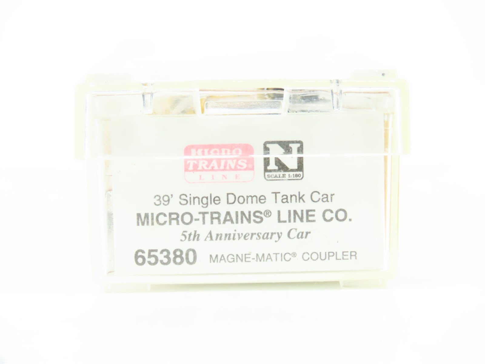 N Scale Micro-Trains MTL 65380 5th Anniversary Single Dome Tank Car #1995