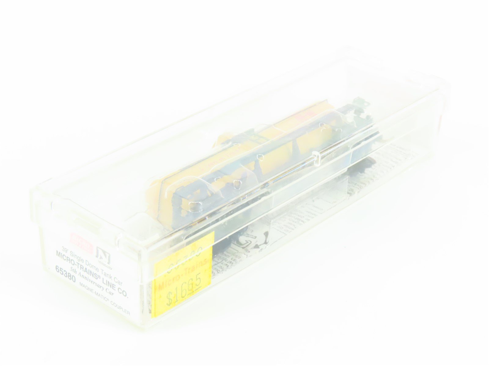 N Scale Micro-Trains MTL 65380 5th Anniversary Single Dome Tank Car #1995
