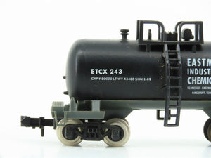 N Scale Atlas 3234 ETCX Eastman Industrial Chemicals Beer Can Tank Car #243