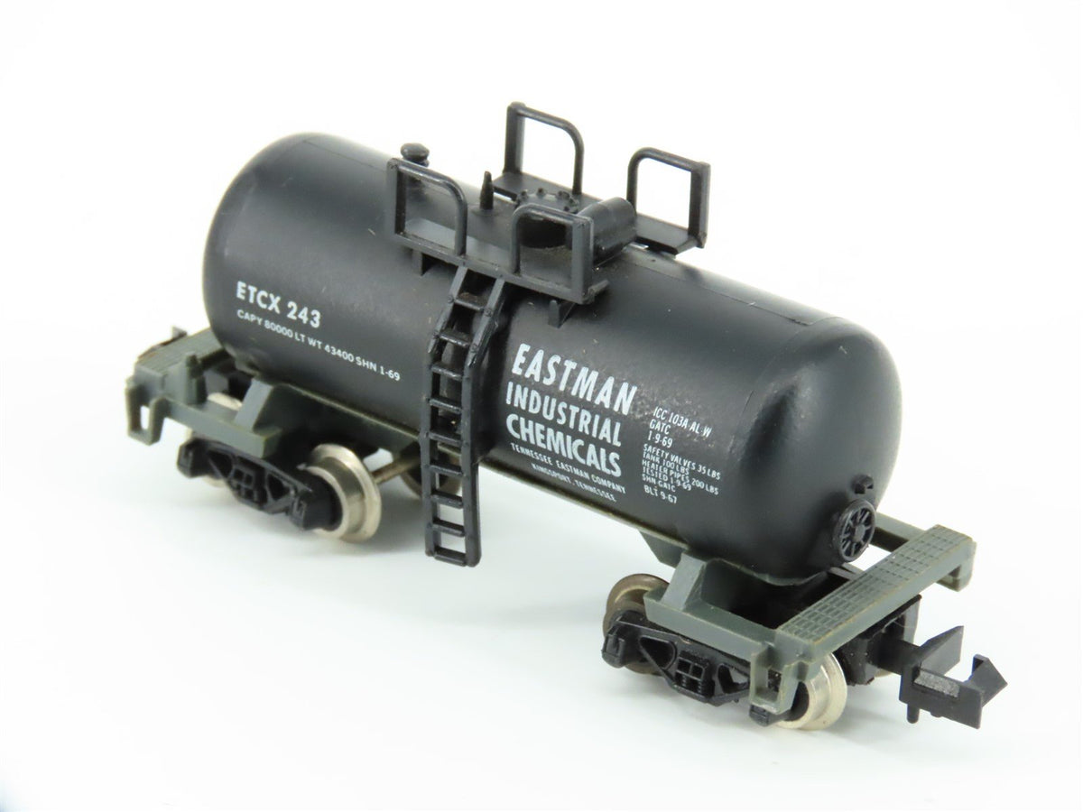 N Scale Atlas 3234 ETCX Eastman Industrial Chemicals Beer Can Tank Car #243