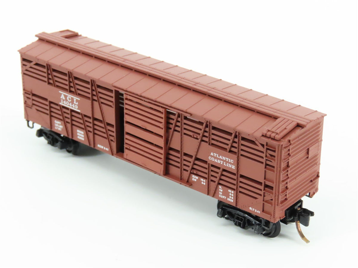 N Kadee Micro-Trains MTL 35100 ACL Atlantic Coast Line 40&#39; Stock Car #140449