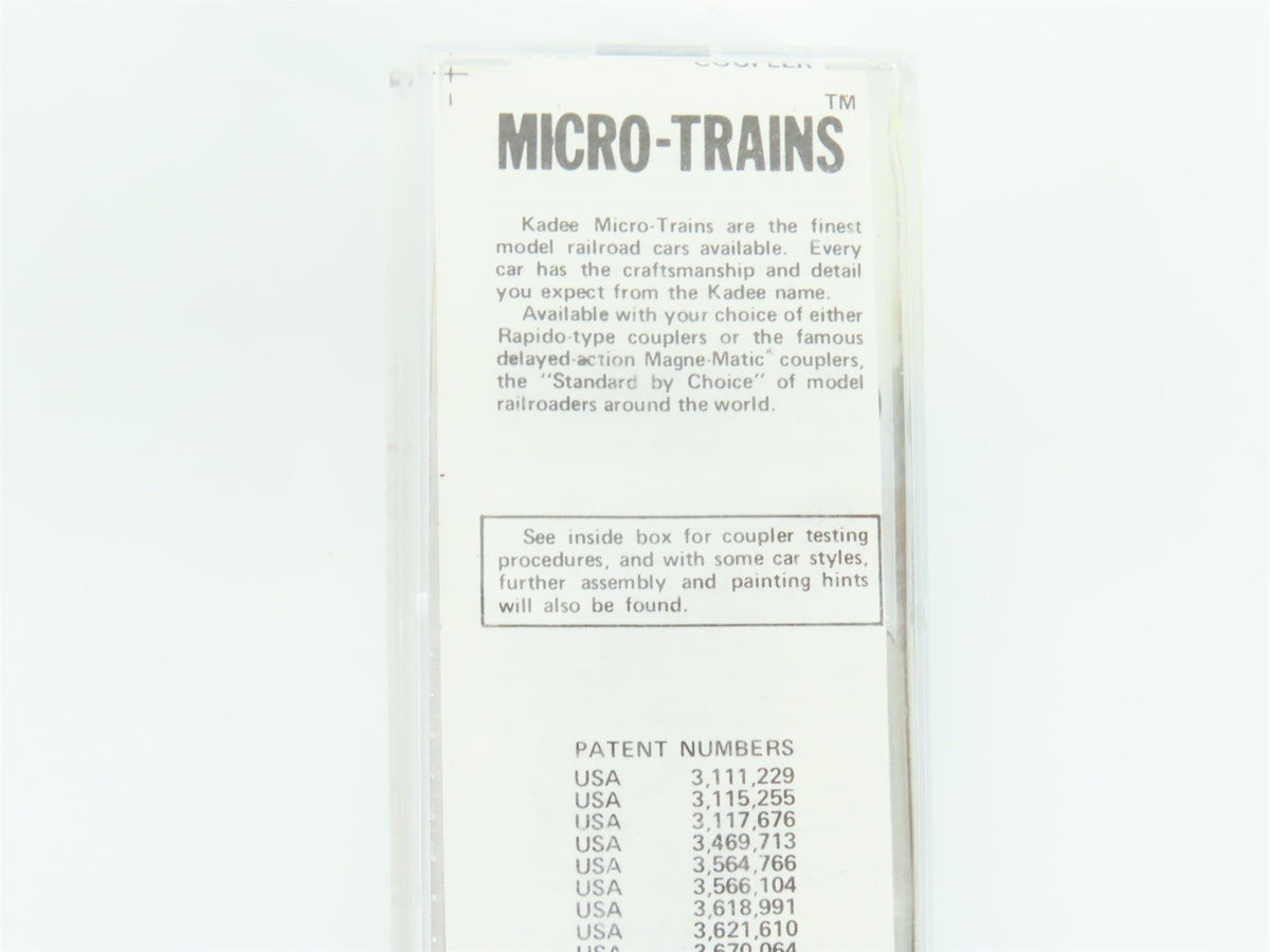 N Kadee Micro-Trains MTL 35100 ACL Atlantic Coast Line 40&#39; Stock Car #140449