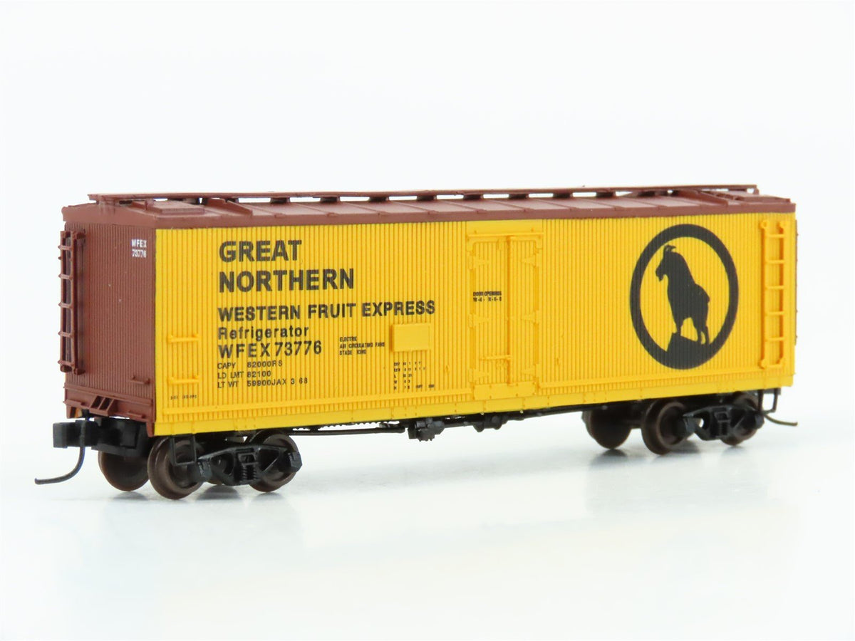 N InterMountain 67703-10 WFEX Western Fruit Express / GN &quot;Goat&quot; Reefer #73776